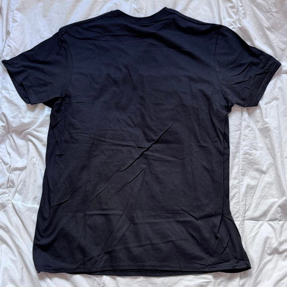 Nightmare before christmas black tee sz L his Sally emo hot topic romantic goth - Picture 6 of 6